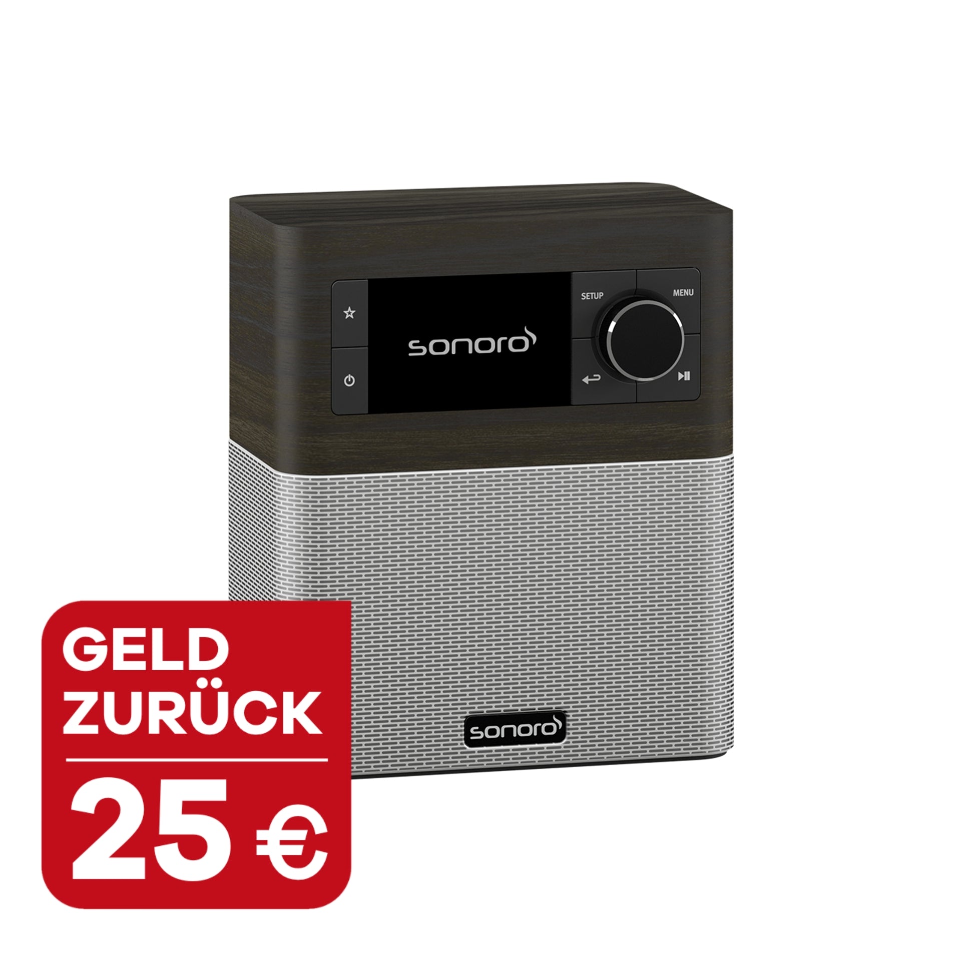sonoro STREAM, mooreiche-silber, mit 25 Euro Wechselbonus