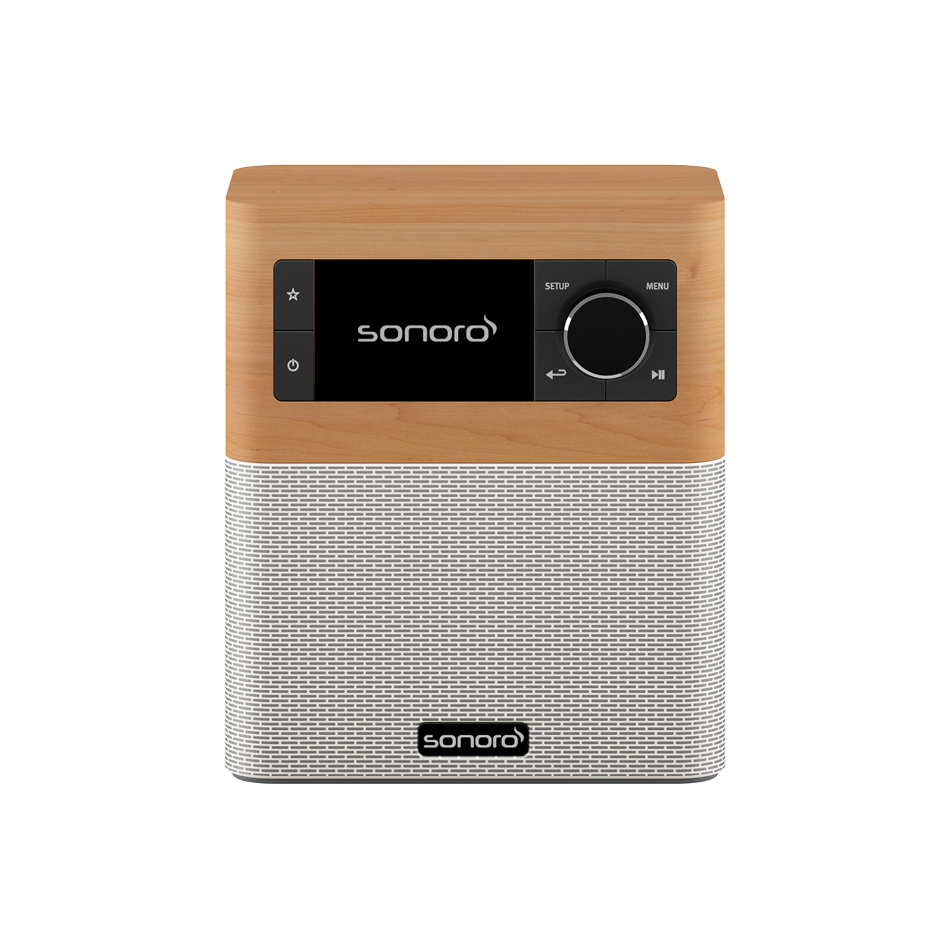 sonoro STREAM, ahorn-weiss