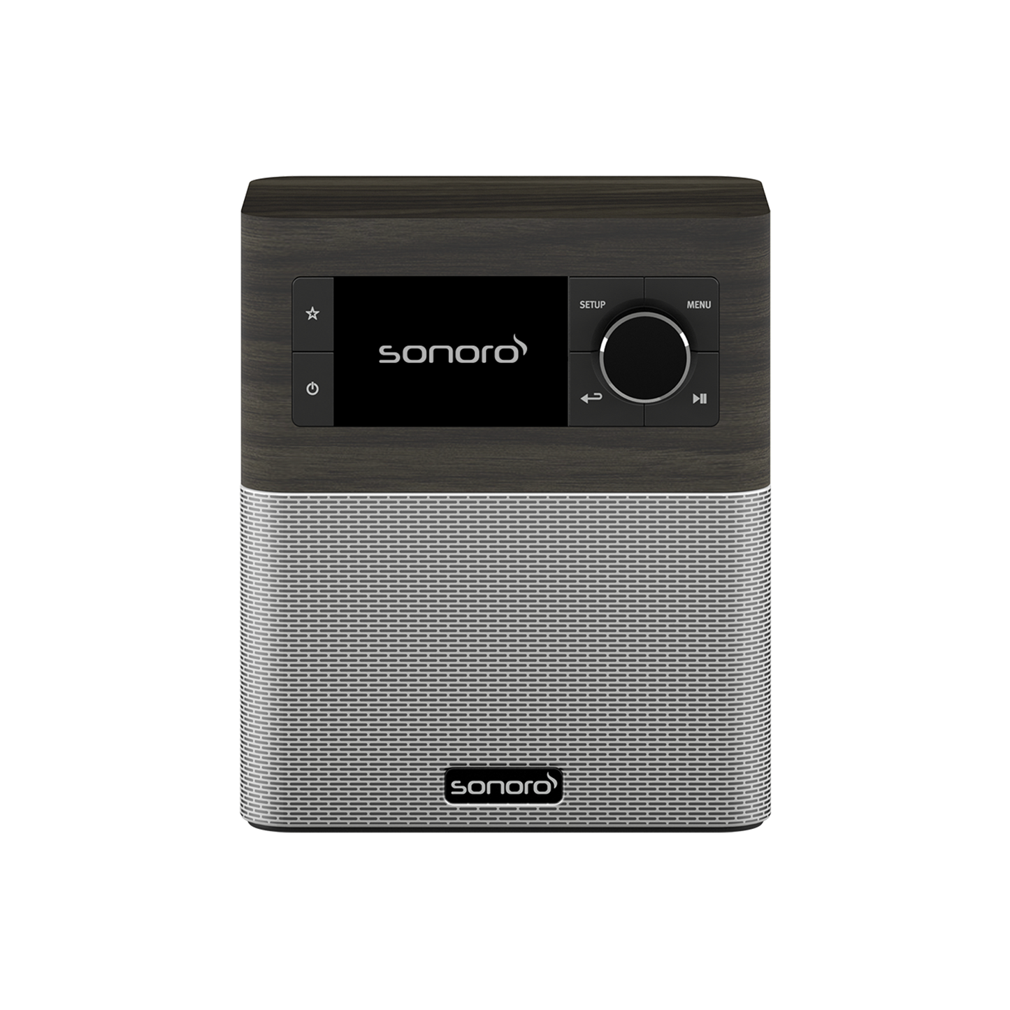 sonoro STREAM, mooreiche-silber